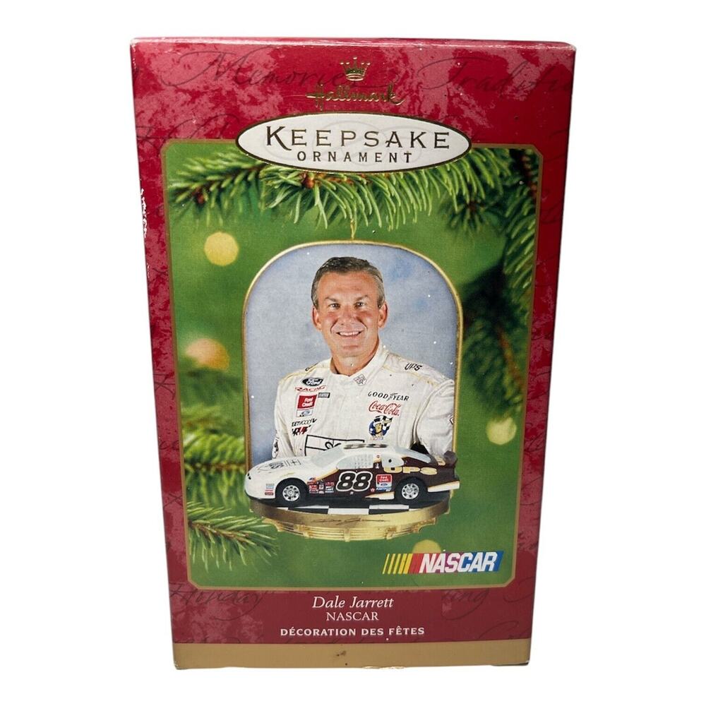 Dale Jarrett 2001 Hallmark Keepsake Christmas Ornament Nascar Racing QXI5205